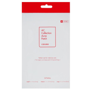 Противовоспалительные патчи COSRX AC Collection Acne Patch 26ea (POUCH)